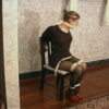 Miranda Capulet in Glasses Chairtied in her Pantyhose and Heels  (7:45 min)