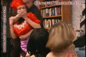 Alternative view of Tabitha & Miranda Tied Nude Back-to-Back by Evil Gypsy for Spell Casting Ritual (8:45 min)