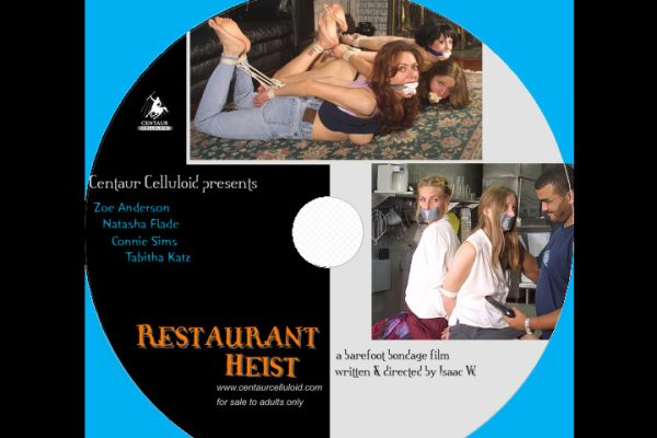Restaurant Heist - 100% Barefoot Bondage Feature Movie! FOUR Damsels Held Captive In a REAL Restaurant! (Download - 60 min)