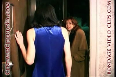 Alternative view of Flashback to 2000! Tabitha Katz Answers Door, Gets Handgagged & Chairtied in Dress by Woman Claiming Her Car Broke Down (8:45 min)