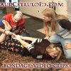 Buxom Blonde Kordelia Devonshire Hogtied & Tape Gagged by Two Men In Home Invasion Bondage!