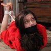 Aunt Natasha Flade Barefoot Hogtied & OTM Gagged In Robe by Her Nephew