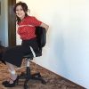 Tutor Natasha Flade Chair-Tied & OTM Gagged for Student's Bondage Escape Challenge Game
