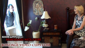Alternative view of Stalker Crawls in Chloe Night's Window for Bondage Sex! Handgagged, Tied-Up, Stockings Cut Off & FUCKED! (FULL HD - 15:45 min)
