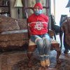 Mom Natasha Flade Chair-Tied in Boots, Sock Gagged & Tapegagged by Her Son!