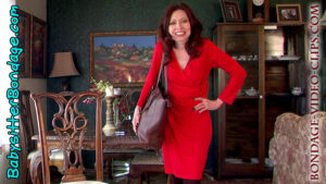 Alternative view of NEW FOOTAGE! Office Mom Natasha Flade Plays Relaxing Tie-Up Game! Agrees to Chair-Tie If Son Makes Dinner! (FULL HD - 11:51 min.)