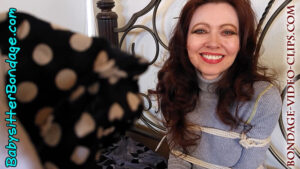NEW FOOTAGE! Babysitter Natasha Flade Plays Tie-Up! Toetied in Turtleneck Sweater, Sock & OTM Gagged! (FULL HD-14:30 min) - Image 8