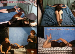 Alternative view of Inca Pottery - Veronica's Betrayal by Celeste Leads to Abduction & Double-Damsel Bondage! - VHS Bondage Feature Movie (Download - 45 min.)