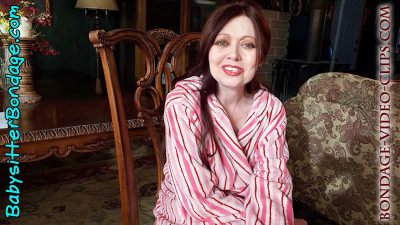 Alternative view of NEW FOOTAGE! Hot Mom Natasha Flade Tied-Up by Her Son's Friends! Chairtied Barefoot in Robe & Gag-Talking! (FULL HD - 12:45 min)