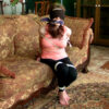 Babysitter Natasha Flade Blindfolded & Barefoot